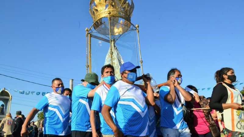 Emotivas muestras de fe y amor a la Madre del Valle en suelo riojano