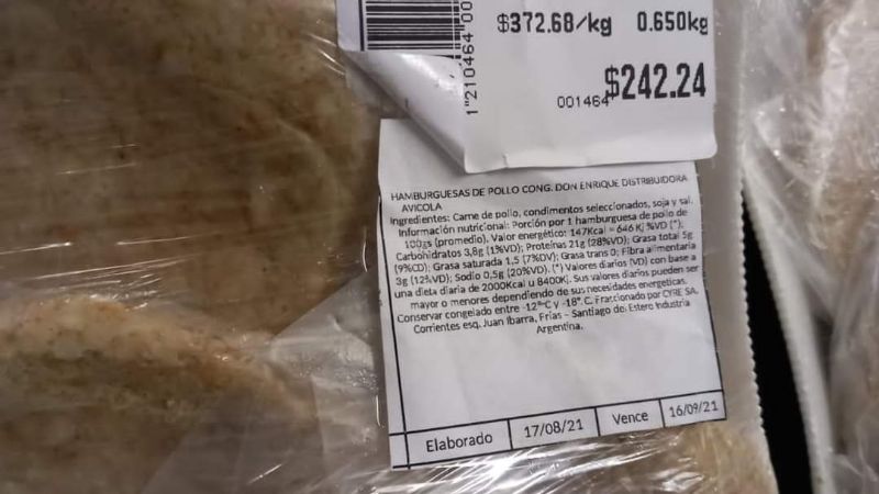 Secuestran mercadería en mal estado en un supermercado