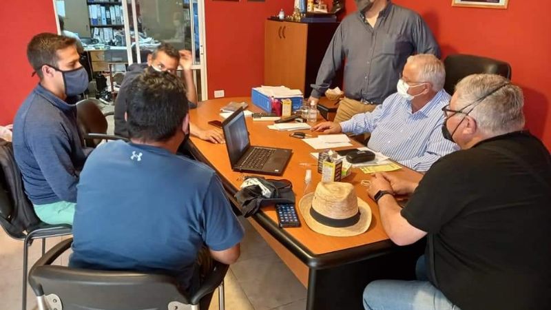 Encuentro con referentes del Instituto Geográfico Nacional