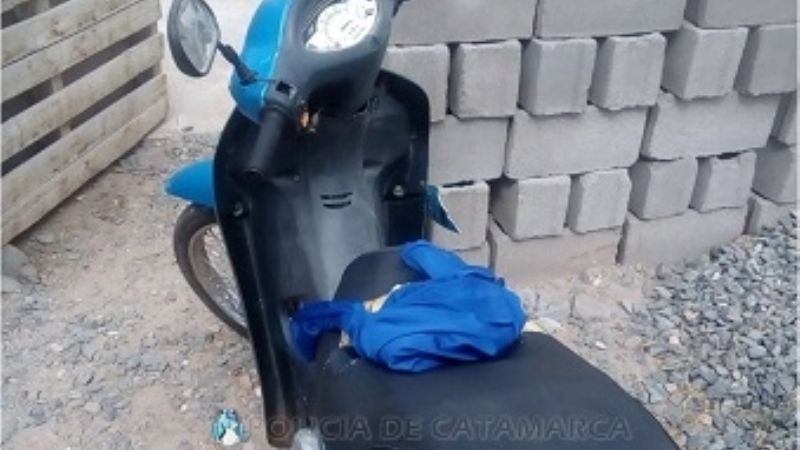 Vecina denunció que estaban robando en una casa