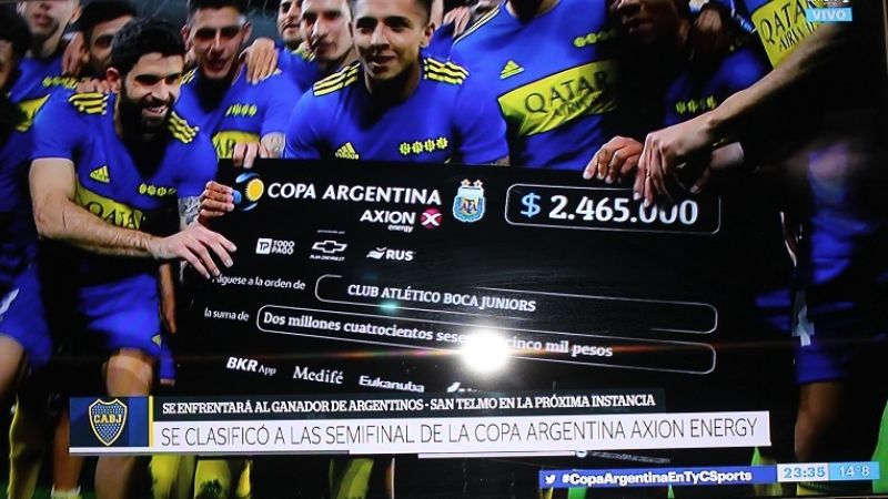 Boca, primer semifinalista de la Copa Argentina