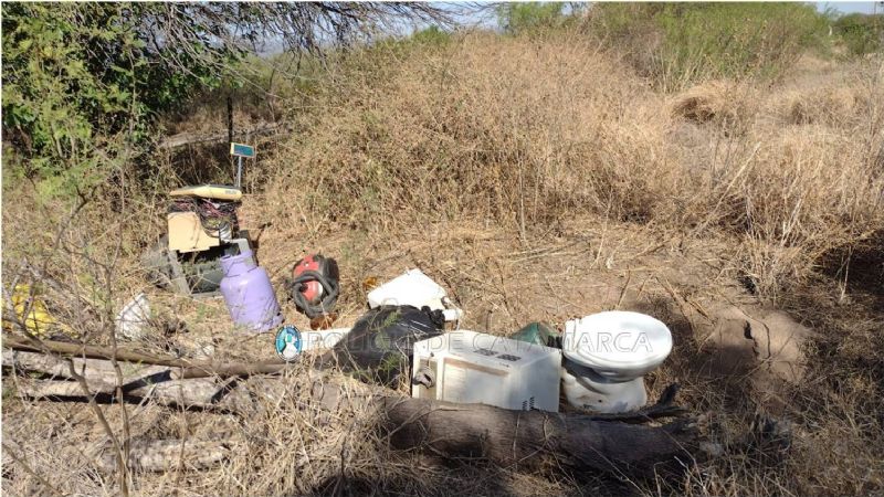 Policías recuperan varios elementos robados en Capayán