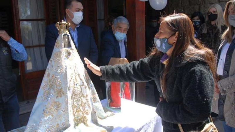 La Virgen del Valle sigue su recorrido por Chilecito