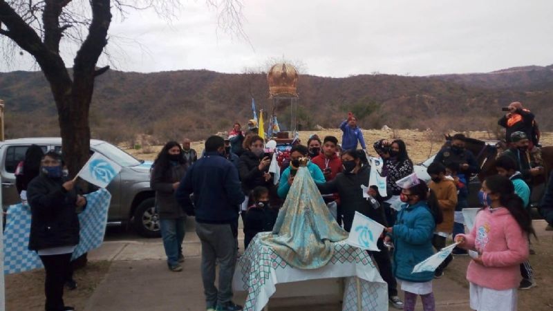 La Virgen del Valle sigue su recorrido por Chilecito