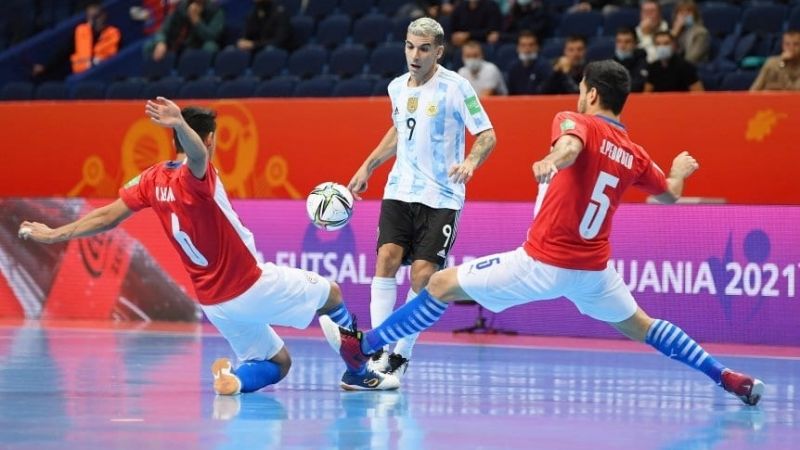 Argentina pasó a 4tos. de final en el Mundial de Futsal