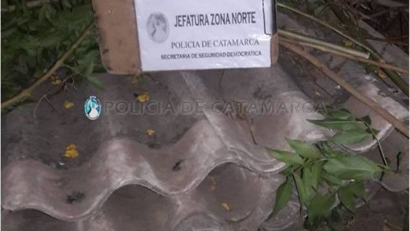 Recuperan varias chapas robadas en una escuela