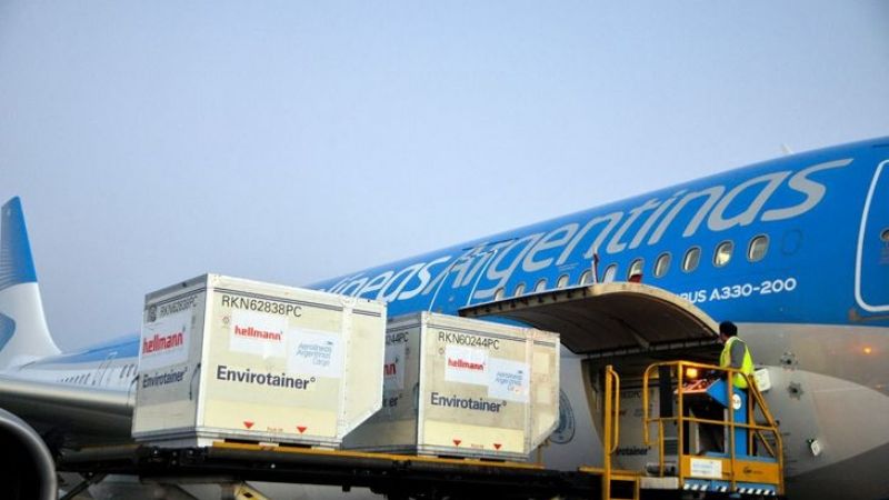 Llegaron 1.440.000 dosis de Sinopharm