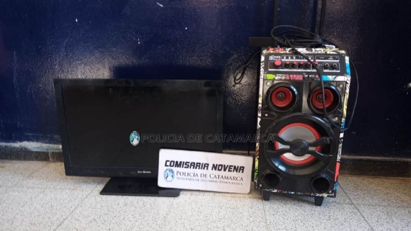 Robaron en un local y detuvieron a un joven por el hecho