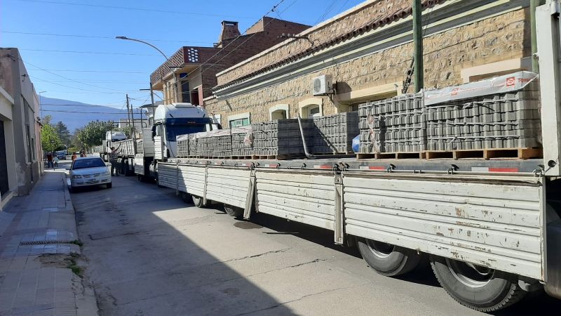 UNOPS entregó materiales para obras en Andalgalá y Belén