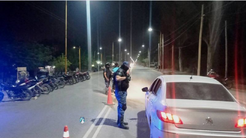 Más de 40 vehículos secuestrados y varios arrestados en Belén