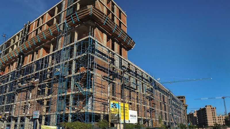 El sector de la construcción superó los niveles de empleo previos a la pandemia
