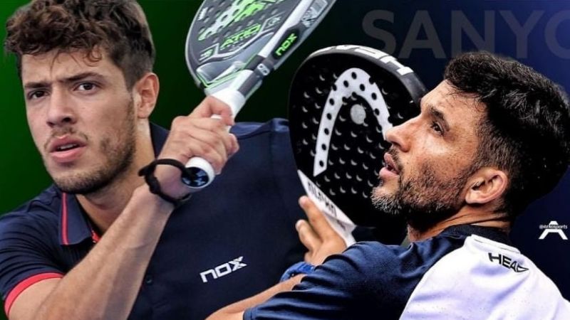 Padel: Tapia anunció la dupla con “Sanyo” Gutiérrez
