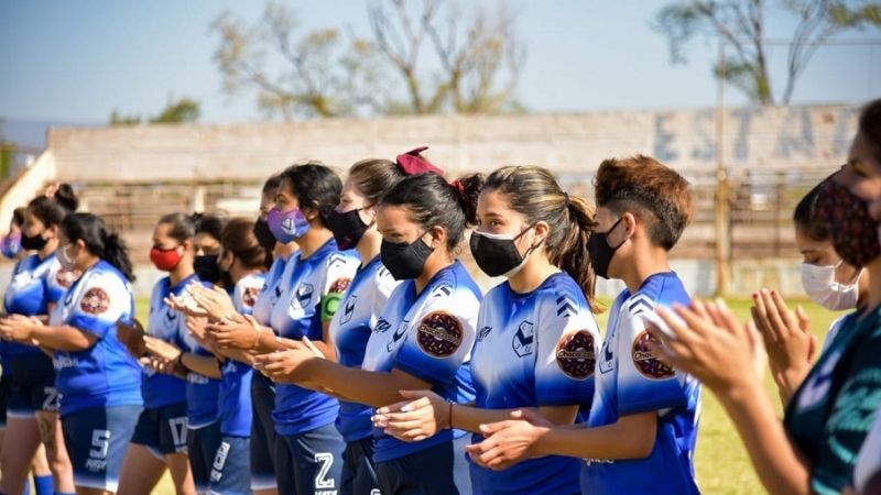 Apoyo de V. Viejo y F. M. Esquiú al fútbol femenino chacarero