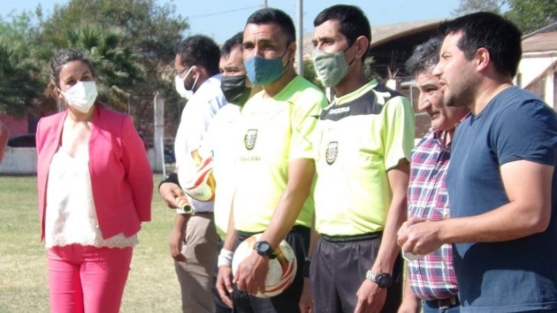 Apoyo de V. Viejo y F. M. Esquiú al fútbol femenino chacarero