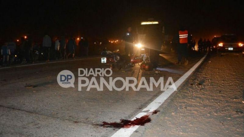 Derrapó y fue atropellado en la Ruta Nacional N°157