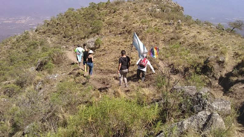 Peregrinación a una gruta de la Virgen del Valle