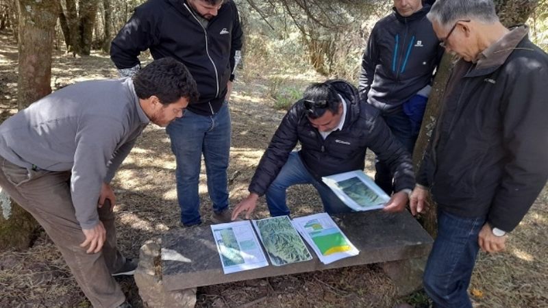 Recorrieron lo que será el Área Natural Protegida Privada en El Rodeo