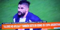 EL URUGUAYO MILTON SANTOS hizo los dos goles de la 
