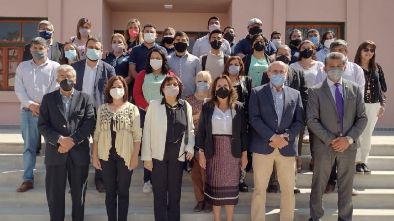 Inauguraron las nuevas aulas de la Facultad de Humanidades