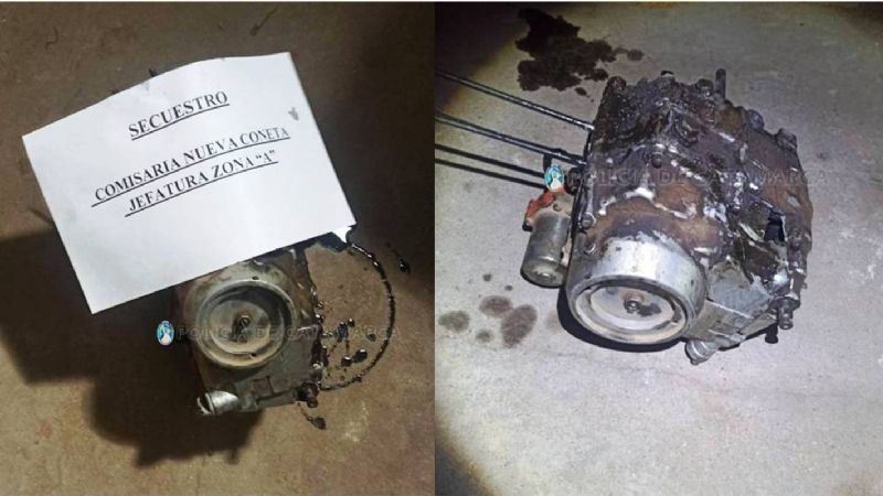 Recuperan un motor robado en Capayán