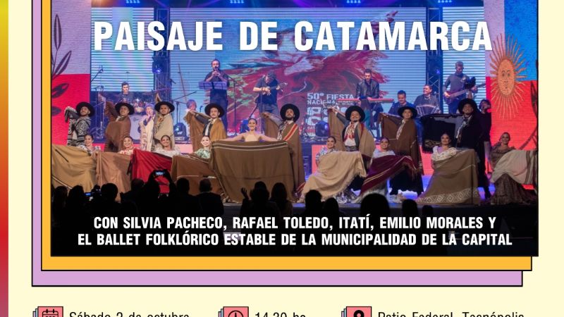 Catamarca se presenta en “Argentina Unida se muestra en Tecnópolis”
