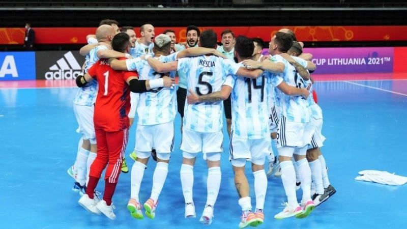 Argentina venció a Brasil y está en la final del Mundial de Futsal