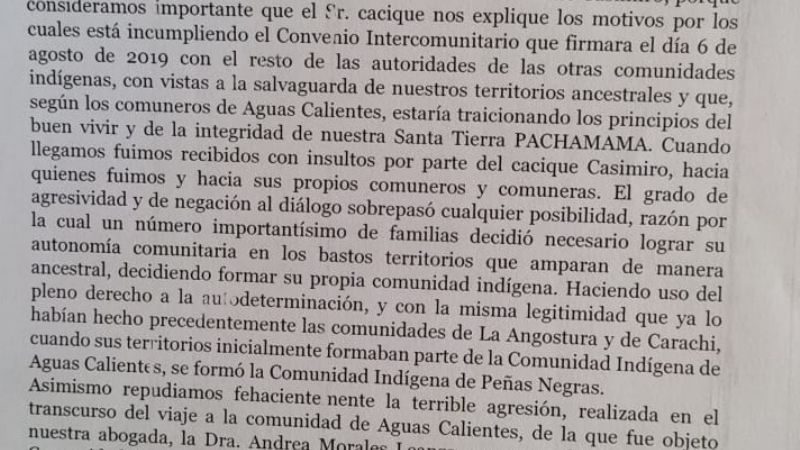 Acusan a un Cacique de violencia de género