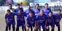 PRIMER EQUIPO del Club Fiel, que hoy debutó con un gran riunfo 4-2 sobre Sarmiento.