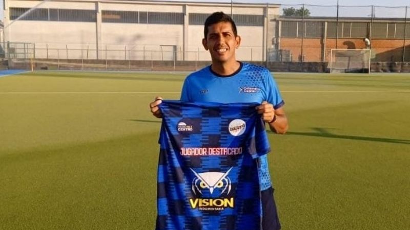 Javier "Cata" Guzmán pasó al Club Paolo Bonomi de Italia
