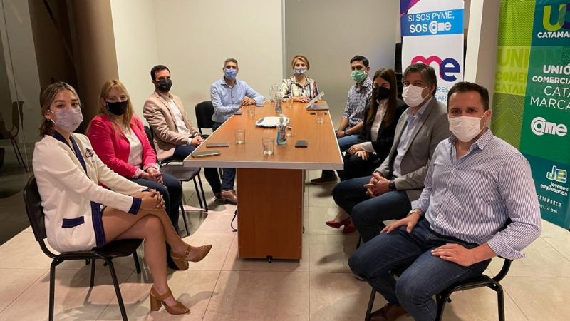 Acuerdan agenda de trabajo con la nueva comisión de la Unión Comercial