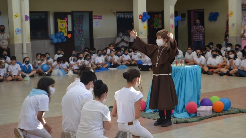 La reliquia del Beato Mamerto Esquiú en el Colegio Guadalupe