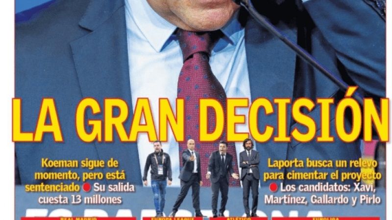 Gallardo en la tapa de todos los diarios españoles