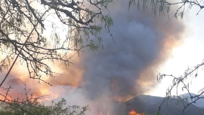 Incendio "intencional" en El Rodeo va consumiendo 80 hectáreas