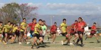 AHHH...EL PARTIDO concluyó con el marcador 12 a 8, favorable a Hurones sobre Catamarca RC, que era local.