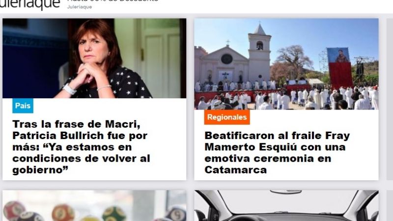 La Beatificación de Esquiú, presente en los medios nacionales