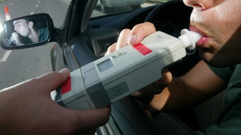 Por alcoholemia positiva le quitaron el auto