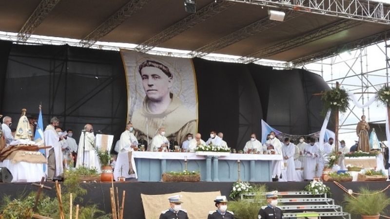 El Suncho fue escenario de una gran fiesta  por la beatificación de Mamerto Esquiú