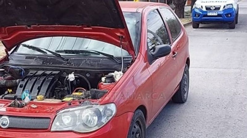 Circulaba en un auto robado