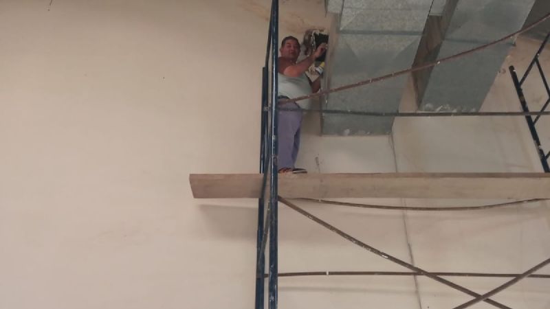 Reparaciones, desmalezamiento e inspecciones técnicas en escuelas