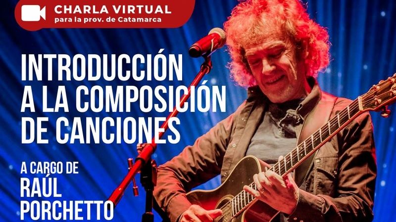 Charla virtual con Raúl Porchetto