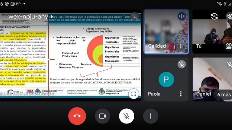 Capacitación para todo el personal del frigorífico de Chumbicha