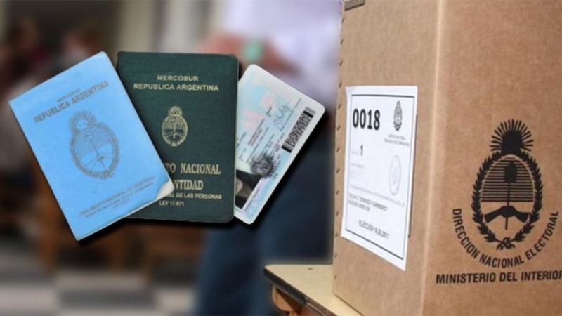 ¿Con qué documento puedo votar en las PASO?