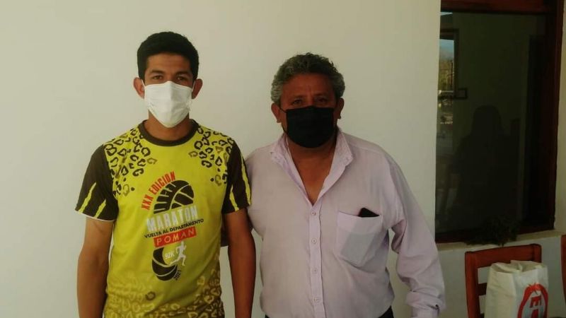 Atleta sanjoseño se coronó en la maratón "Vuelta a Pomán"