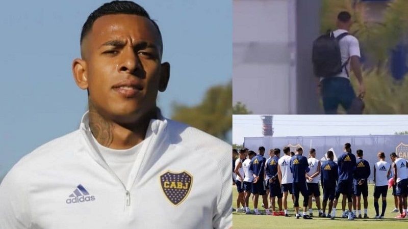 En Boca volvió a entrenar Villa y se recuperó Cardona