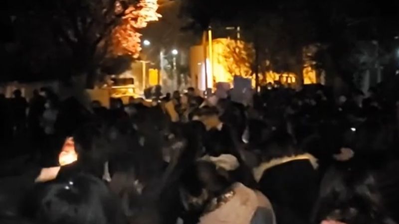 Manifestación en Andalgalá por la desaparición de Eugenia Olivera