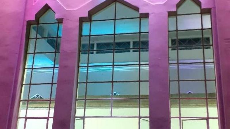 Inauguró la muestra de Raúl Guzmán en la casa natal de Fray Mamerto Esquiú