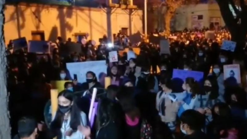 Andalgalá marchó nuevamente por Eugenia Olivera