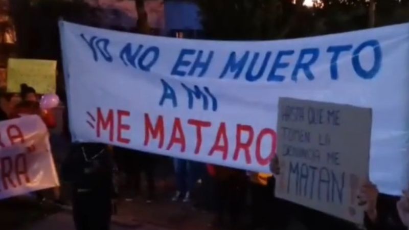 Andalgalá marchó nuevamente por Eugenia Olivera