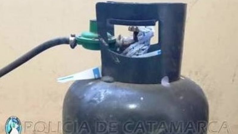 Detenido por el robo de una garrafa