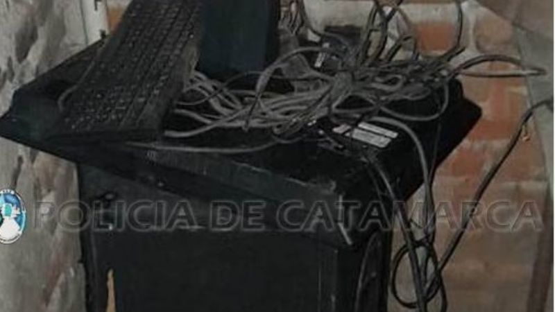 A través de cámaras lograron esclarecer un robo